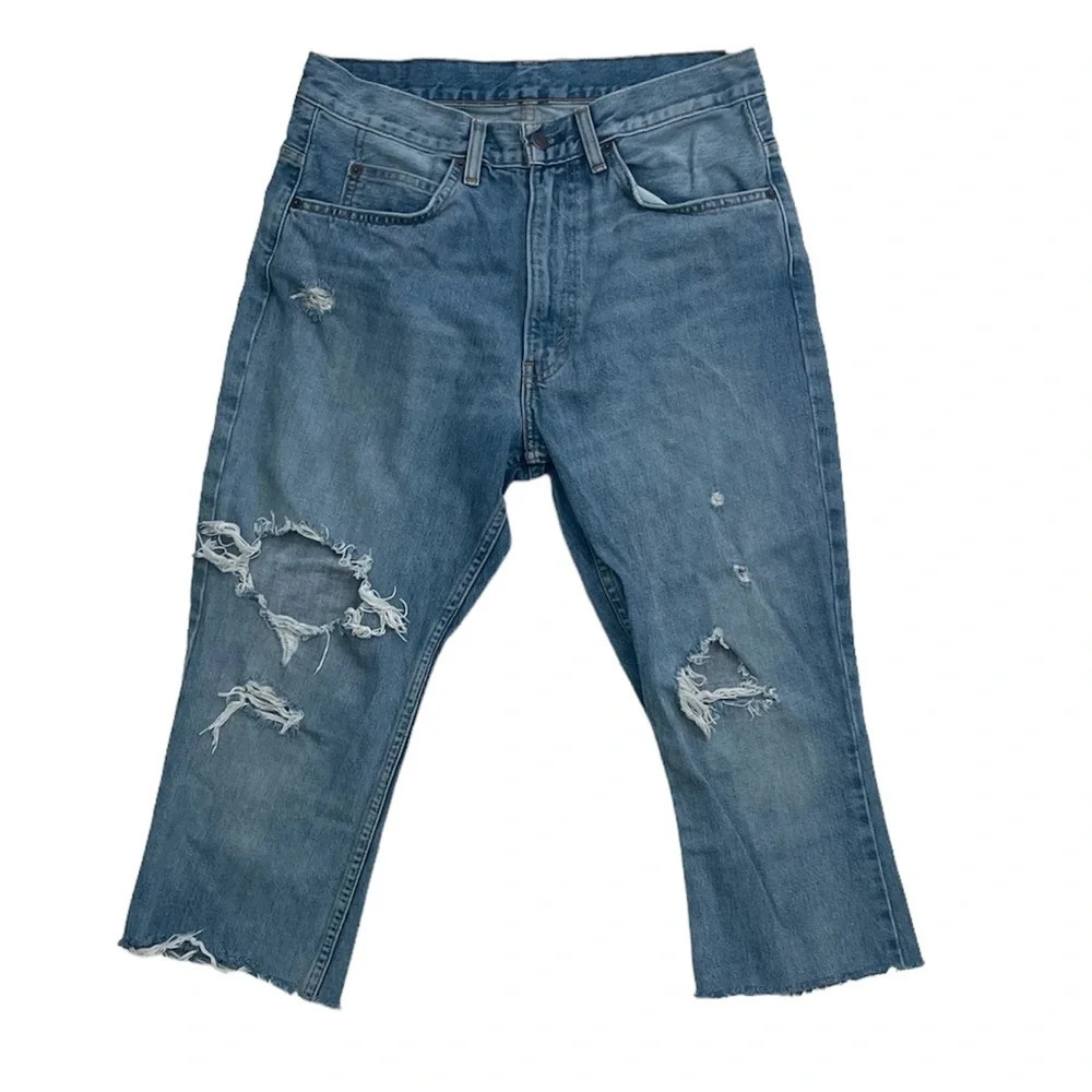 LEVI’S ORANGE TAG COTTON DISTRESSED JEANS SIZE 30